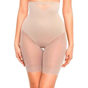 Miraclesuit High-Waisted Shapewear Shorts - Nude Size M Like New